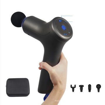 Brushless usb rechargeable deep tissue muscle 4 speeds massage gun Fascia gun